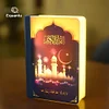 Equantu Quran Speaker Bluetooth Book Lamp 7 Colours Creative Decorative Lamp