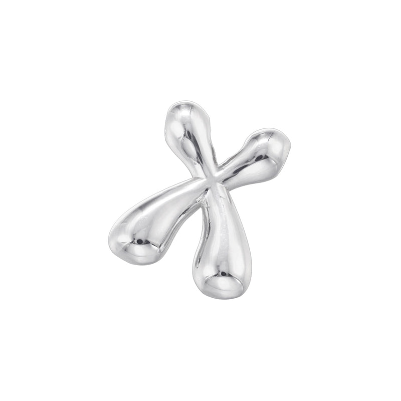 1 Piece 21mm Copper 18K Gold Plated Letter Beads