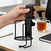 2 in 1 Clamp On Desk Cup Holder with Headphone Hanger Anti-Spill Table Cup Hook Easy To Install for Coffee Mups Water Bottles Headphones