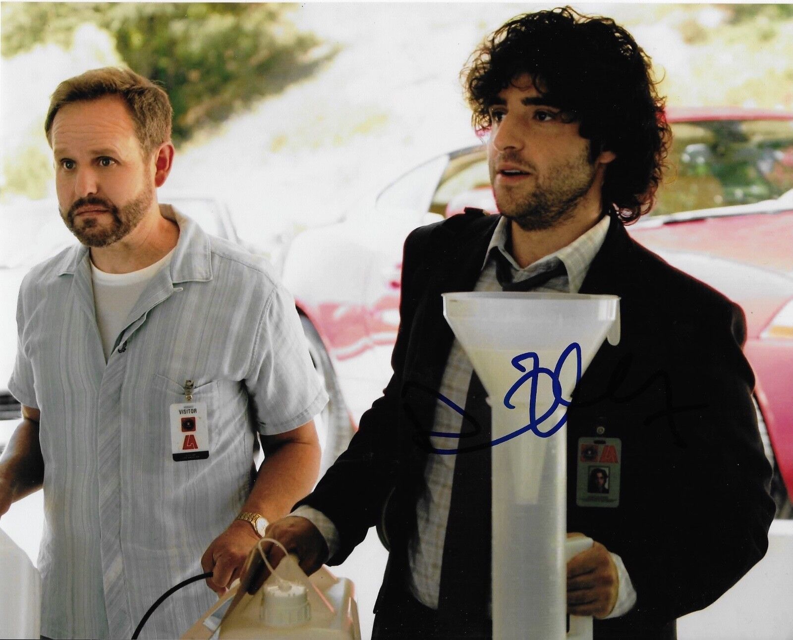 DAVID KRUMHOLTZ 'NUMB3RS' CHARLIE EPPES SIGNED 8X10 PICTURE *COA 2