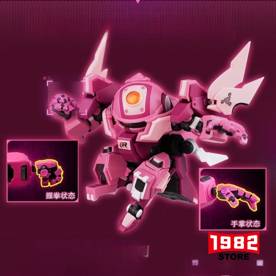 FR-06 Turbo Grape Fruity Robo - Build-Your-Own Assembly Mecha, Transformable Action Figure with Convertible Mode, Grape-Themed Collectible Posable Toy