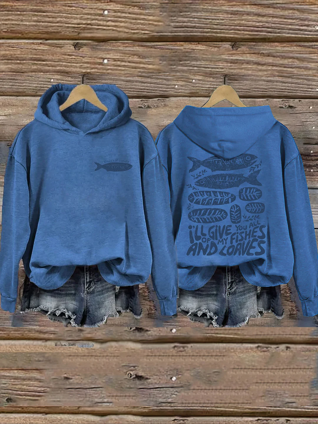 Fishes And Loaves Hoodie