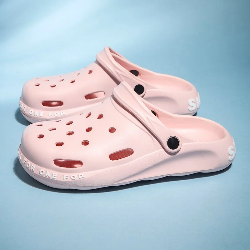 2021 Hot Sale Summer Cheap Clogs Men Yellow Men Beach Sandals Casual Outdoor Slip On Men Garden Shoes Unisex Sandalias De Hombre