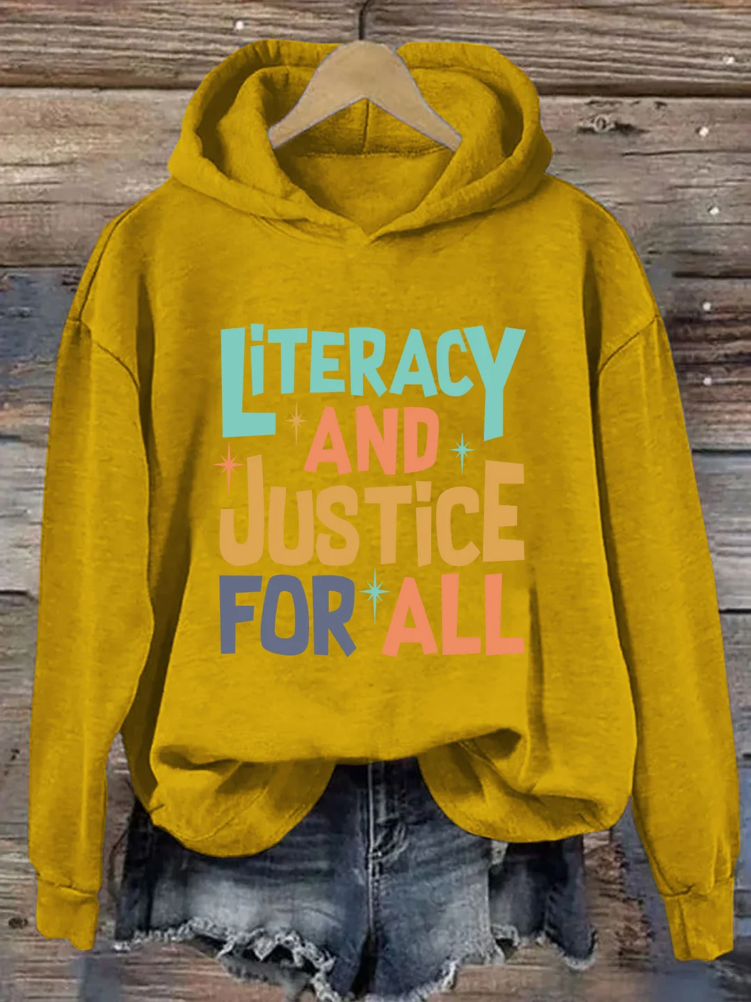 Literacy Justice for All Hoodie