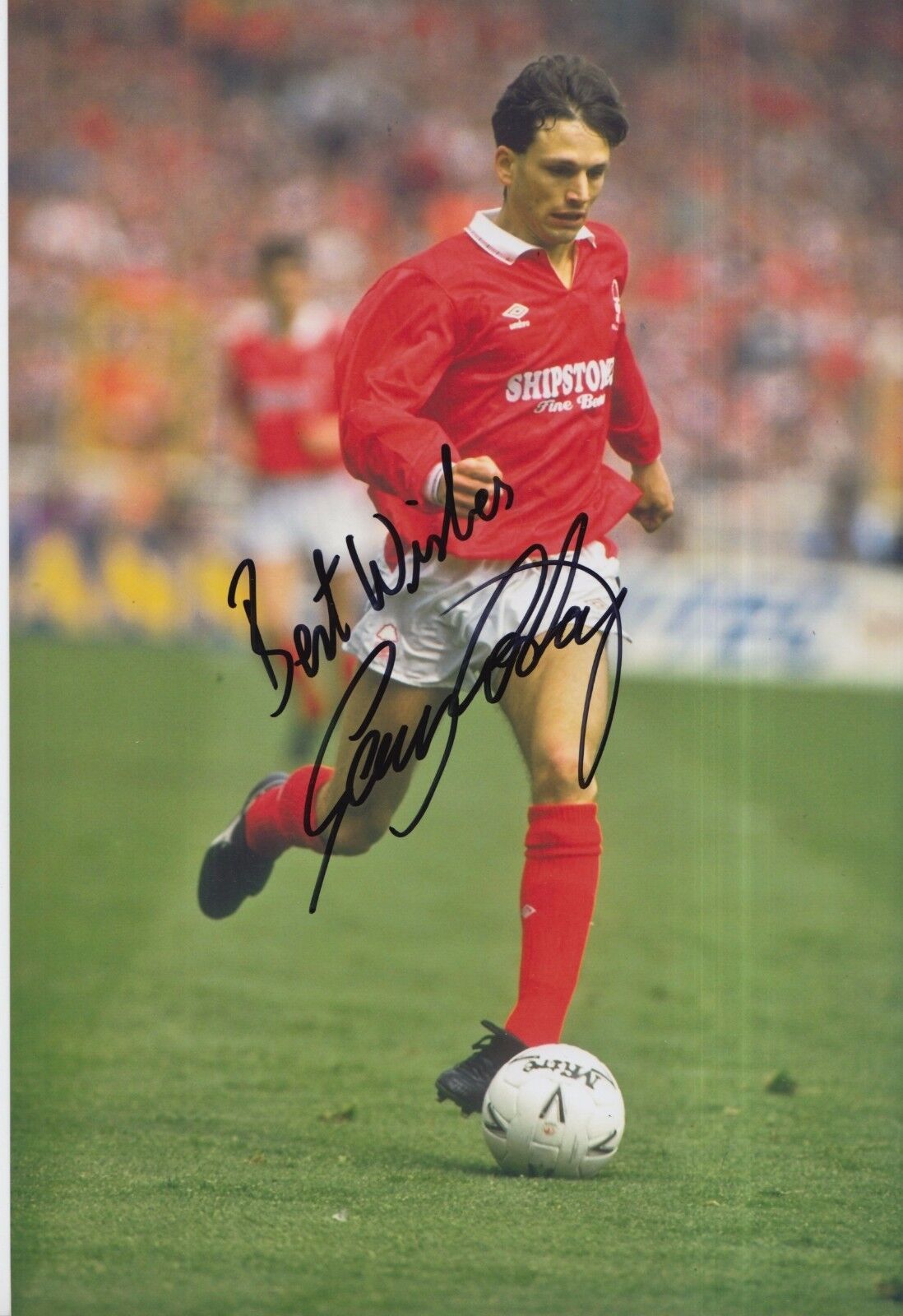 Gary Crosby Hand Signed Nottingham Forest 12x8 Photo Poster painting 2.