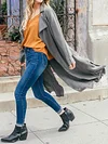 Casual And Simple Long Sleeves Coats