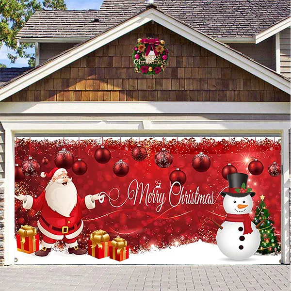 Santa and Snowman