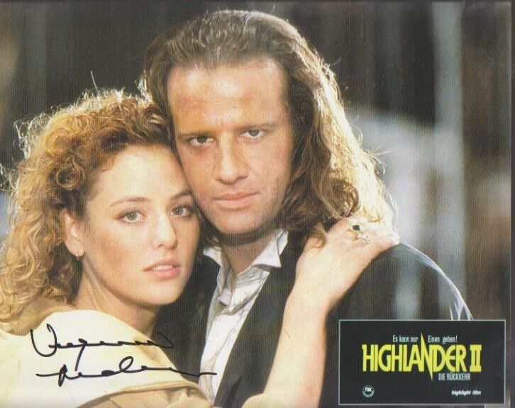 Virginia Madsen Highlander In Person Signed 8X10 Photo Poster painting At HollywoodShow