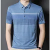 Business Casual ice Silk Polo Shirt