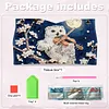 (25cm)Moon Violin Snow Owl DIY Diamond Painting PU Tissue Holder Box