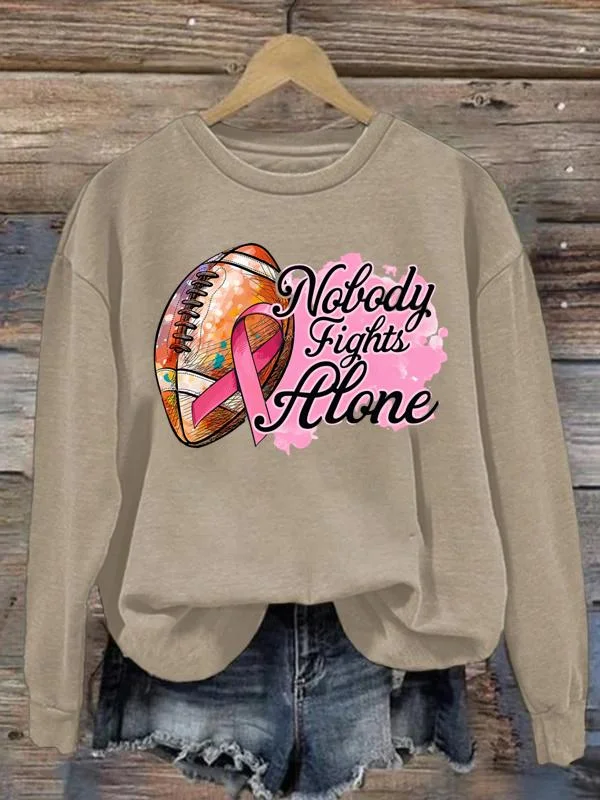 nobody fights alone Crew Neck Sweatshirt-0020346