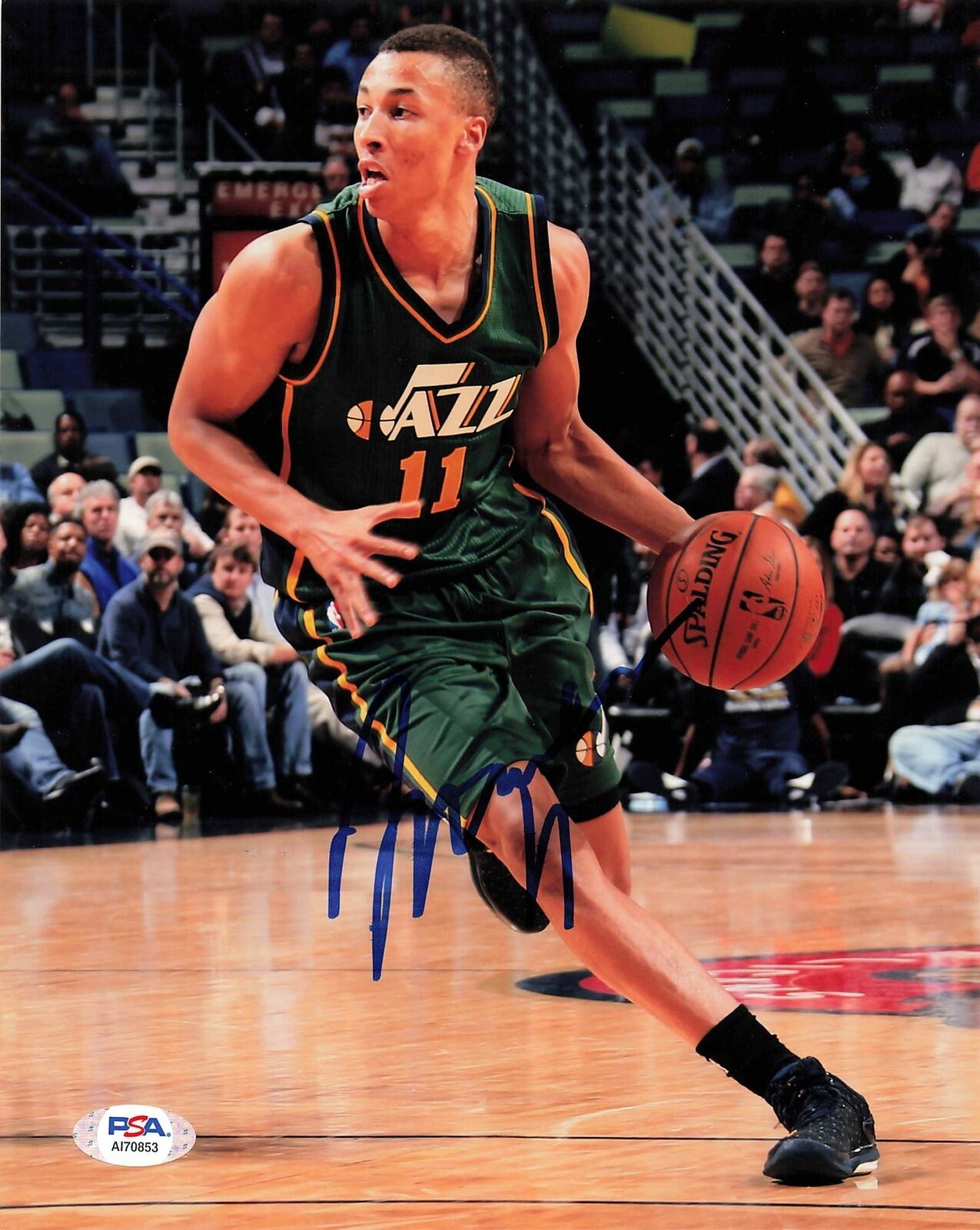 Dante Exum signed 8x10 Photo Poster painting PSA/DNA Utah Jazz Autographed