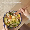 2Pcs Outdoor Wooden Spatula Anti-Scalding Cooking Spatula Utensils Kitchen Tools