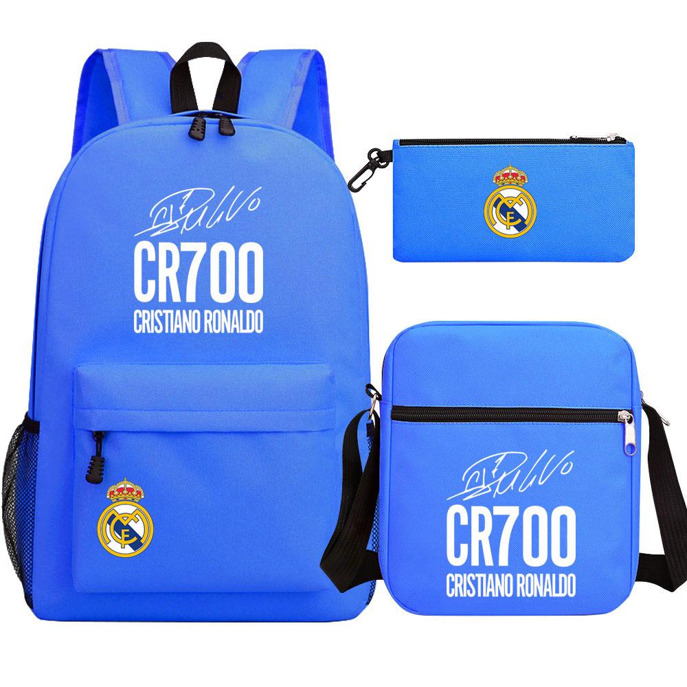Mayoulove Cristiano Ronaldo Backpack Lightweight Design for School and Outdoor Activities-Mayoulove