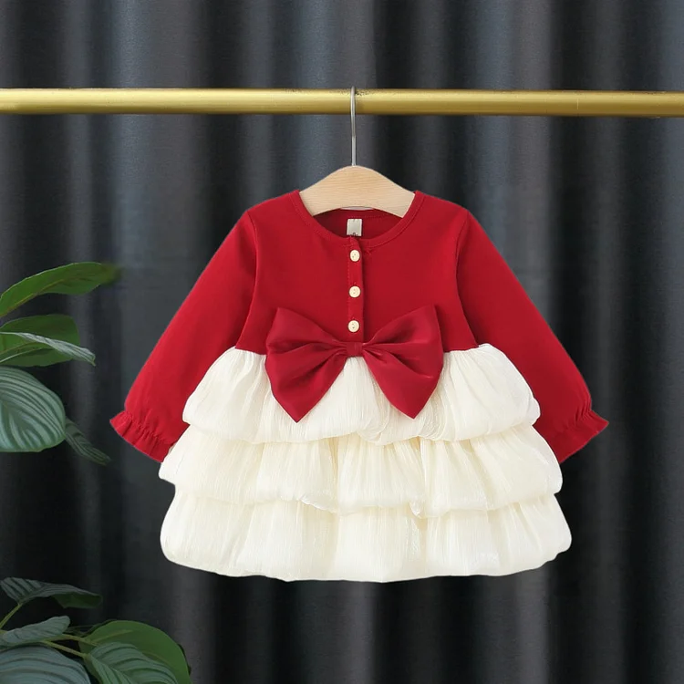 2025 Baby Girl Spring and Autumn Dress