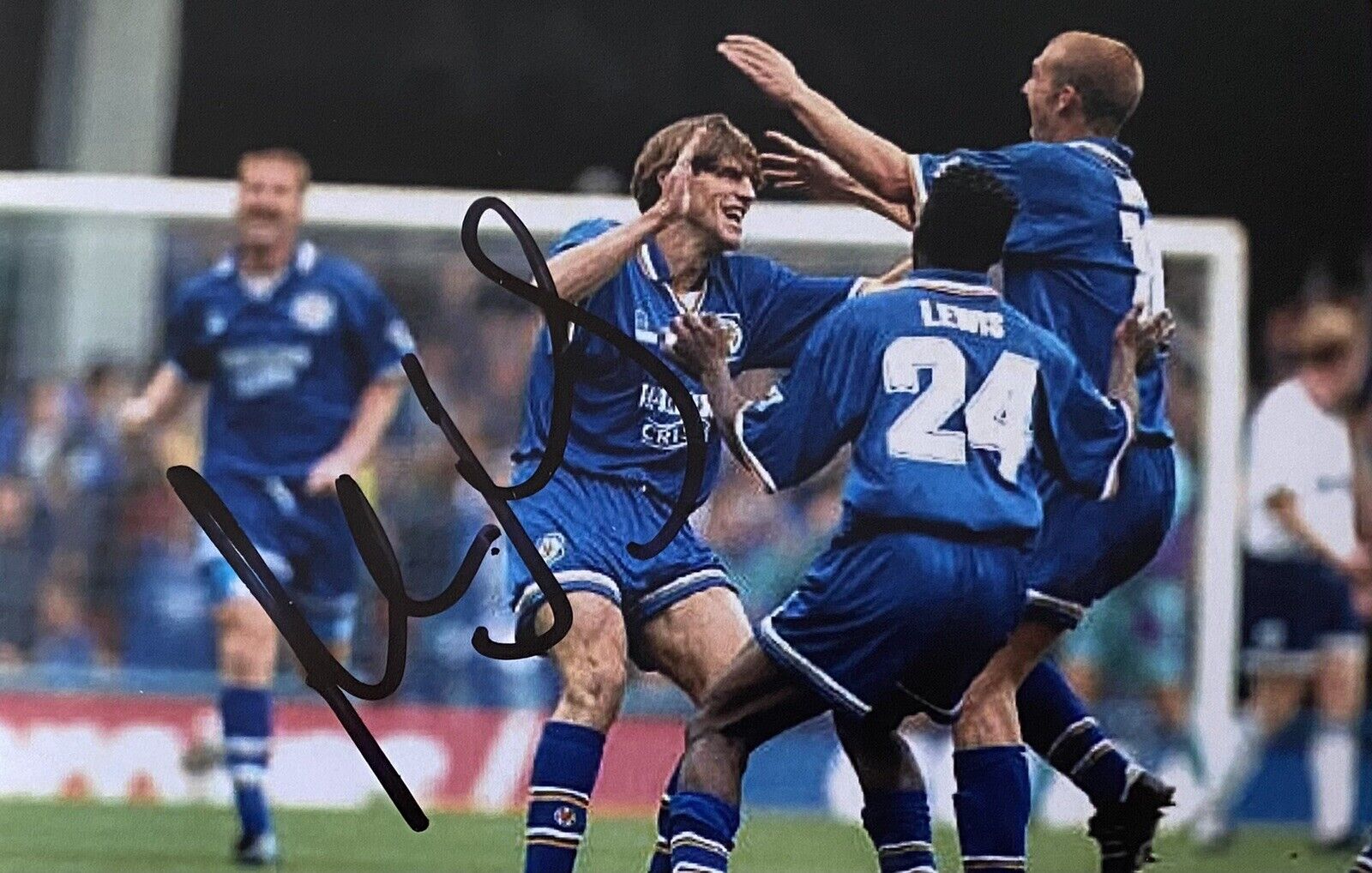 Mark Venus Genuine Hand Signed Leicester City 6X4 Photo Poster painting