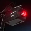 Bicycle Night Riding Taillight Q3/Q5 Intelligent Induction Brake Light Saddle Bag Mountain Road Tail Bag