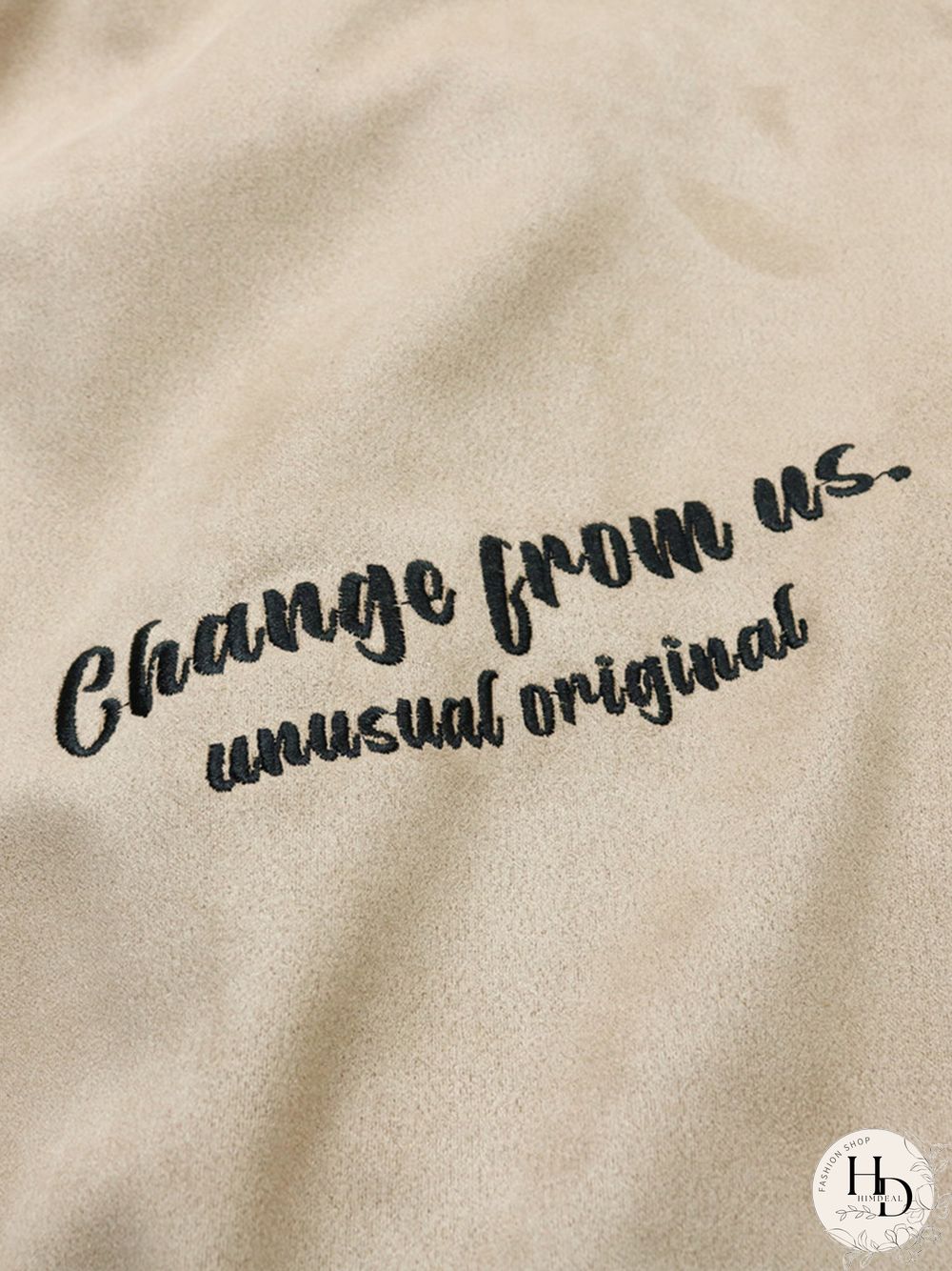Heart Letter Embroidered Jacket