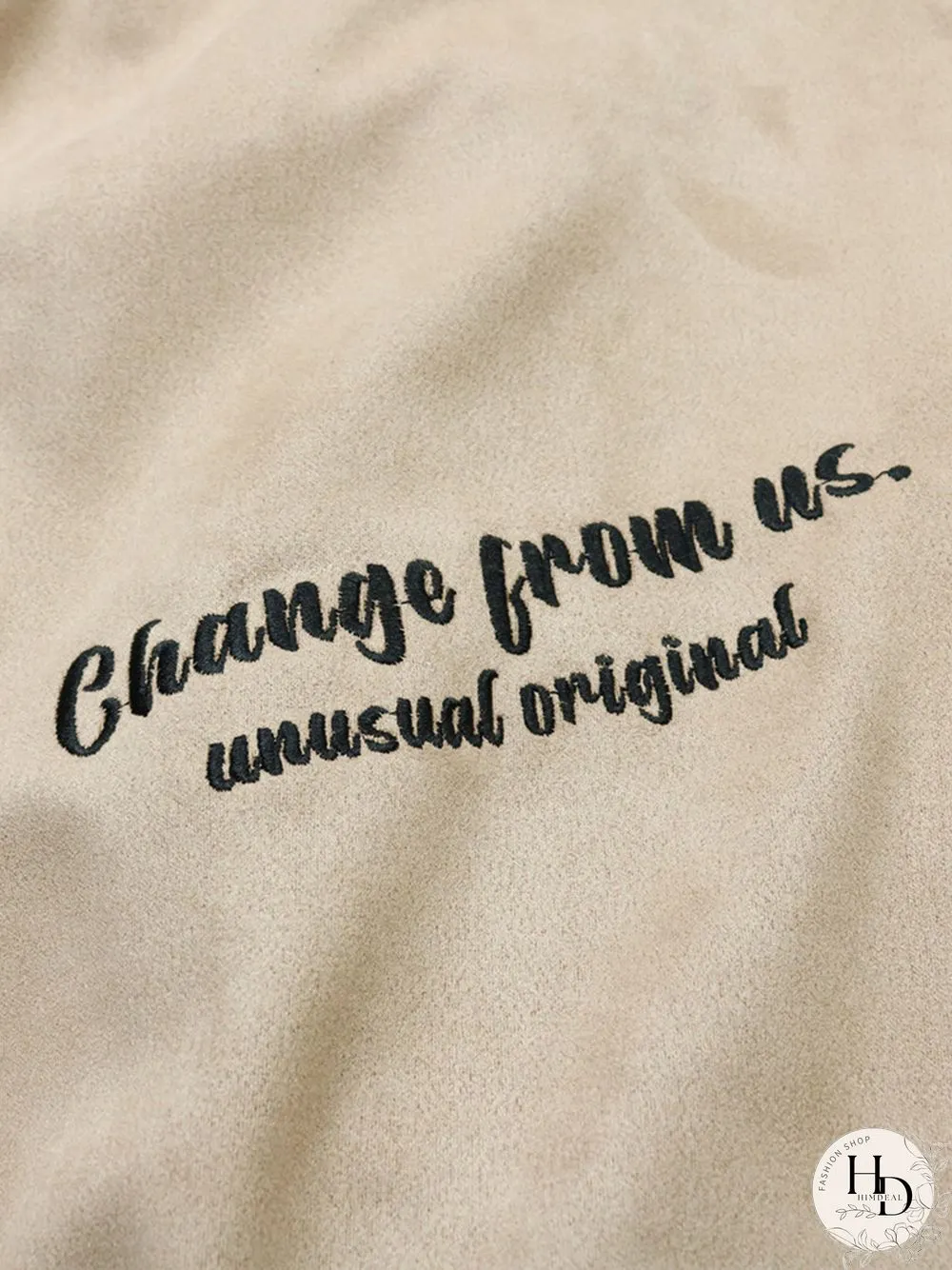 Heart Letter Embroidered Jacket