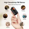 Portable Radio Digital Tuning FM Radio with Earphone Mini Radio for Home Outdoor