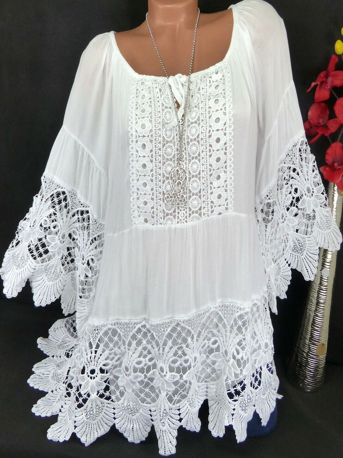 Women Half Sleeve V-neck Solid Color Dress