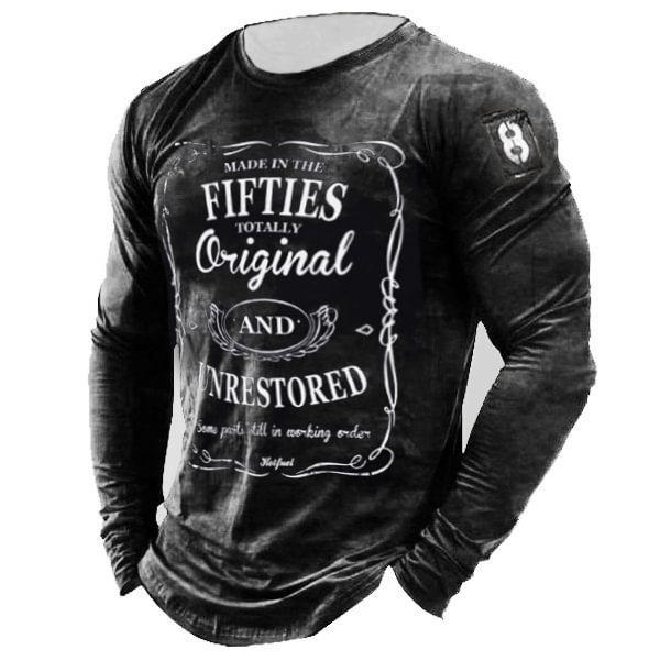 Vintage Built In The Fifties Original Unrestored T Shirt-Compassnice®