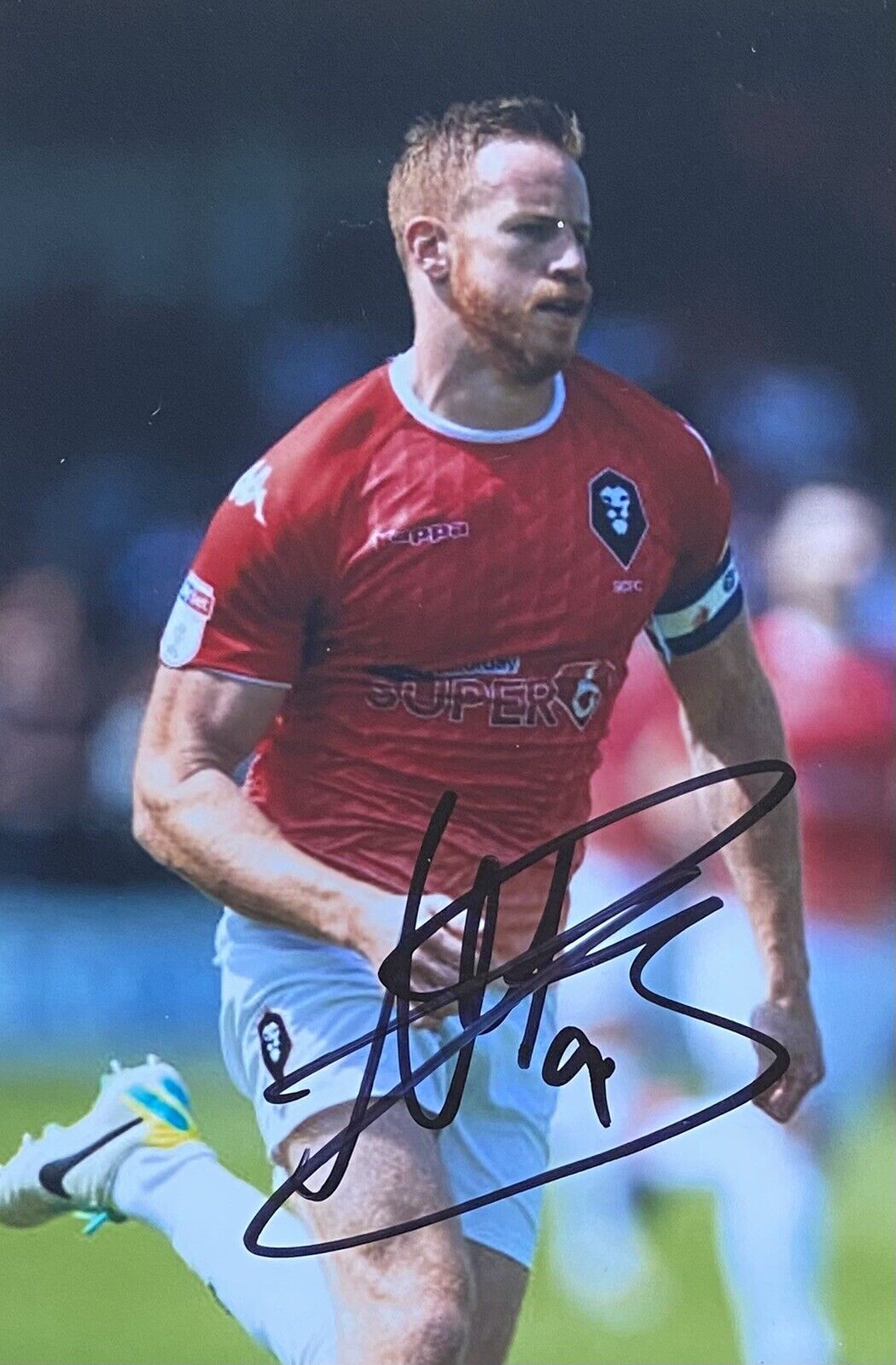 Adam Rooney Genuine Hand Signed Salford City 6X4 Photo Poster painting