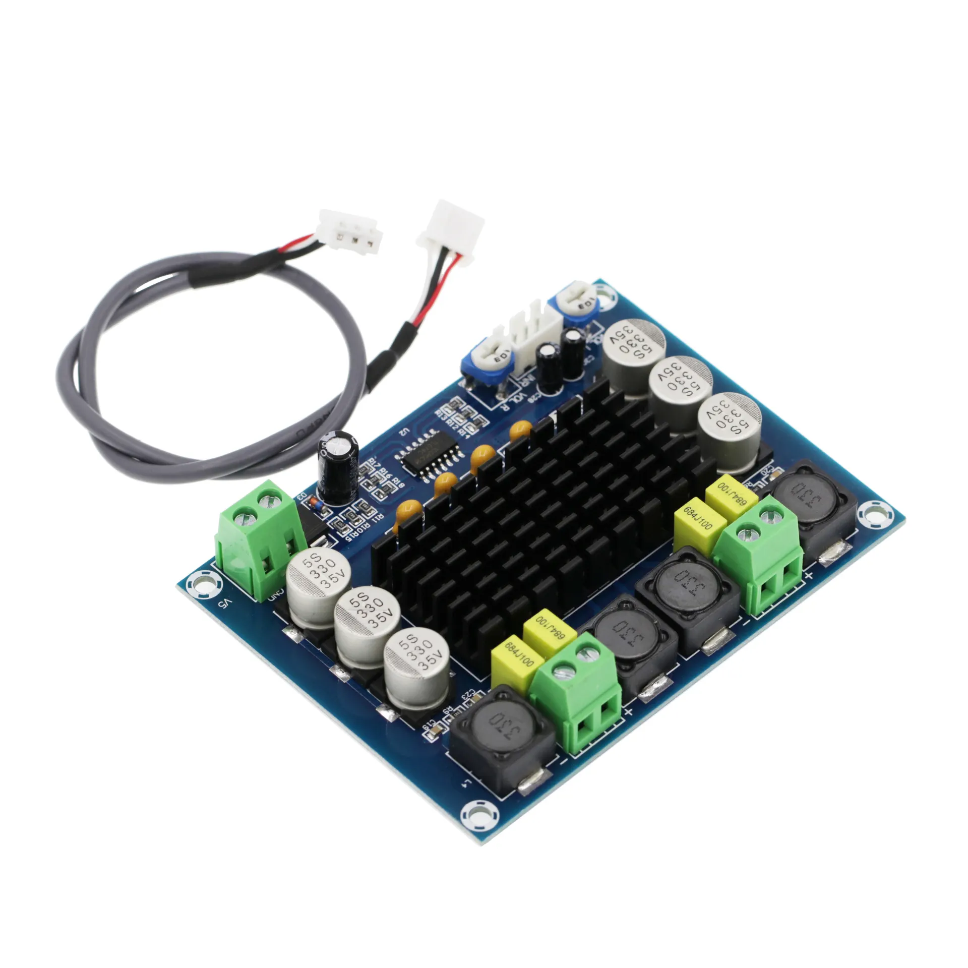 XH-M543 High Power Digital Amplifier Board TPA3116D2 Audio Amplifier Module Dual Channel 2*120W