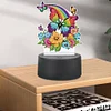 Animal Diamond Painting Night Light DIY Diamond Painting Lamp(Rainbow Butterfly)