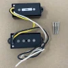 P Bass Pickup 4-String Black,Alnico5 Rod,vintage Cloth Wire