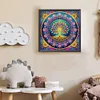 Mandala Baum des Lebens - speziell geformtes Diamond Painting - 30*30cm
