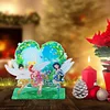 DIY Garden Fairy Diamond Painting Acrylic Desktop Ornaments