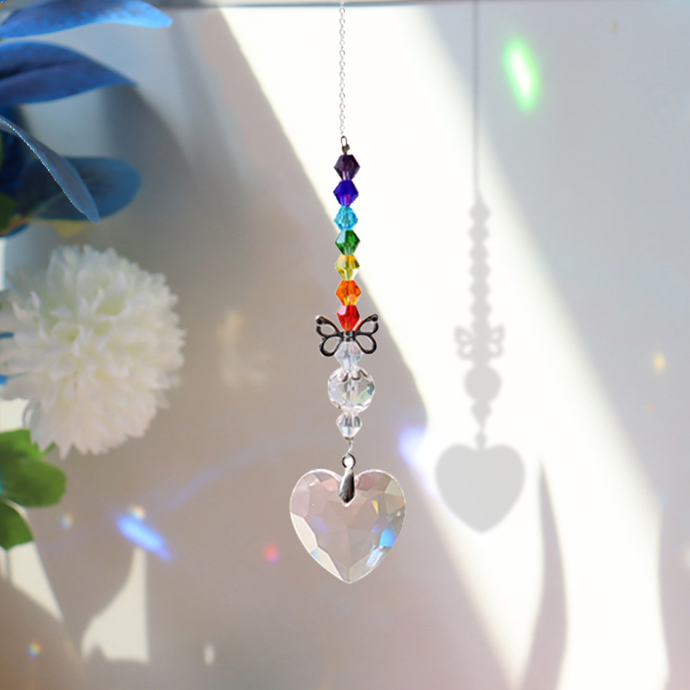 

Colorful Crystal Pendant - Art Crystal Suncatcher, 501 Original