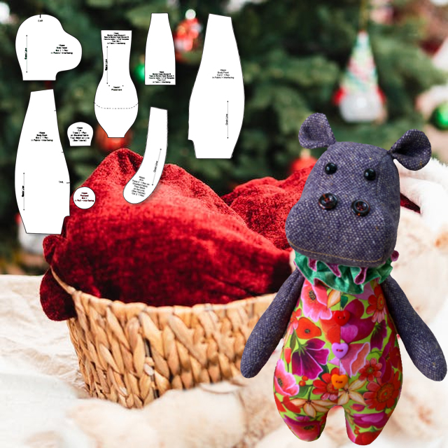 Pig Template Set(10 PCS)-With Instructions