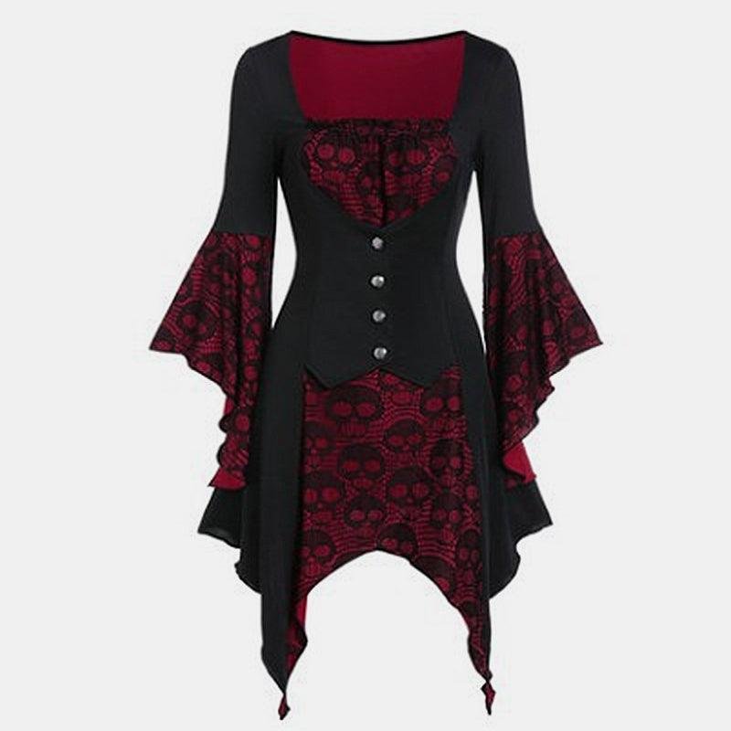 Lace Skull Bandage Dress