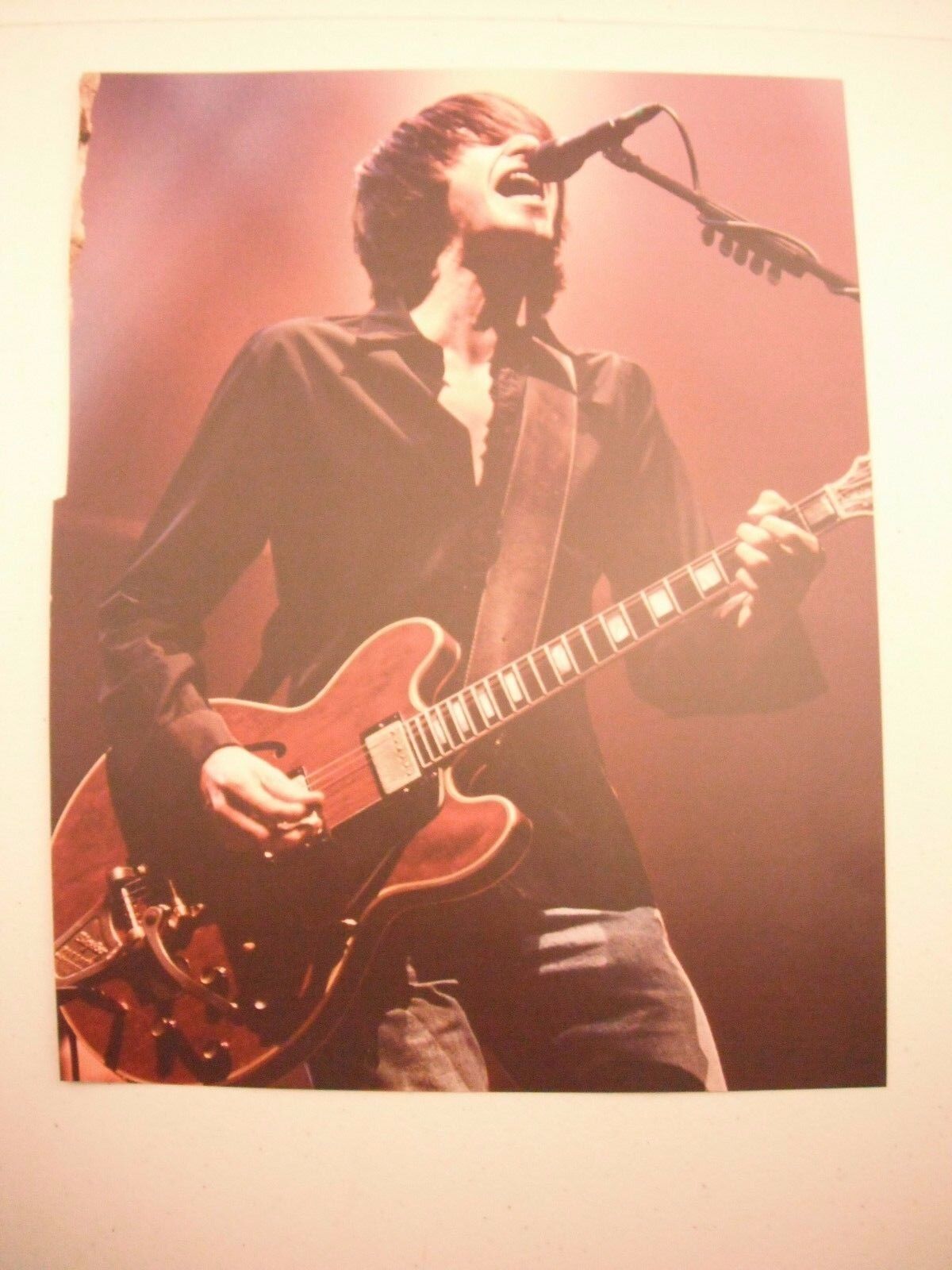 Bernard Butler Guitarist 12x9 Coffee Table Book Photo Poster painting Page