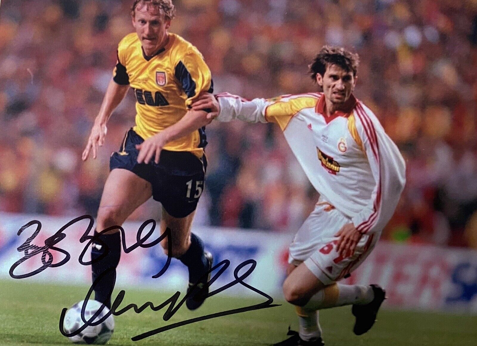 Ray Parlour Genuine Hand Signed Arsenal 6X4 Photo Poster painting 3