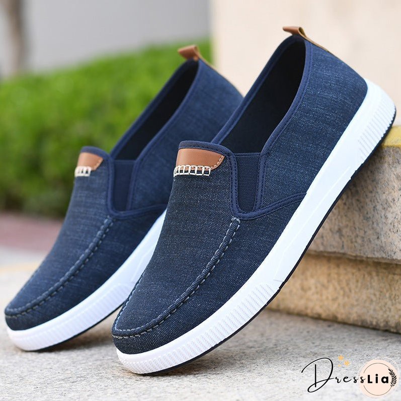 Men's Spring Old Cloth Soft Bottom Canvas Shoes