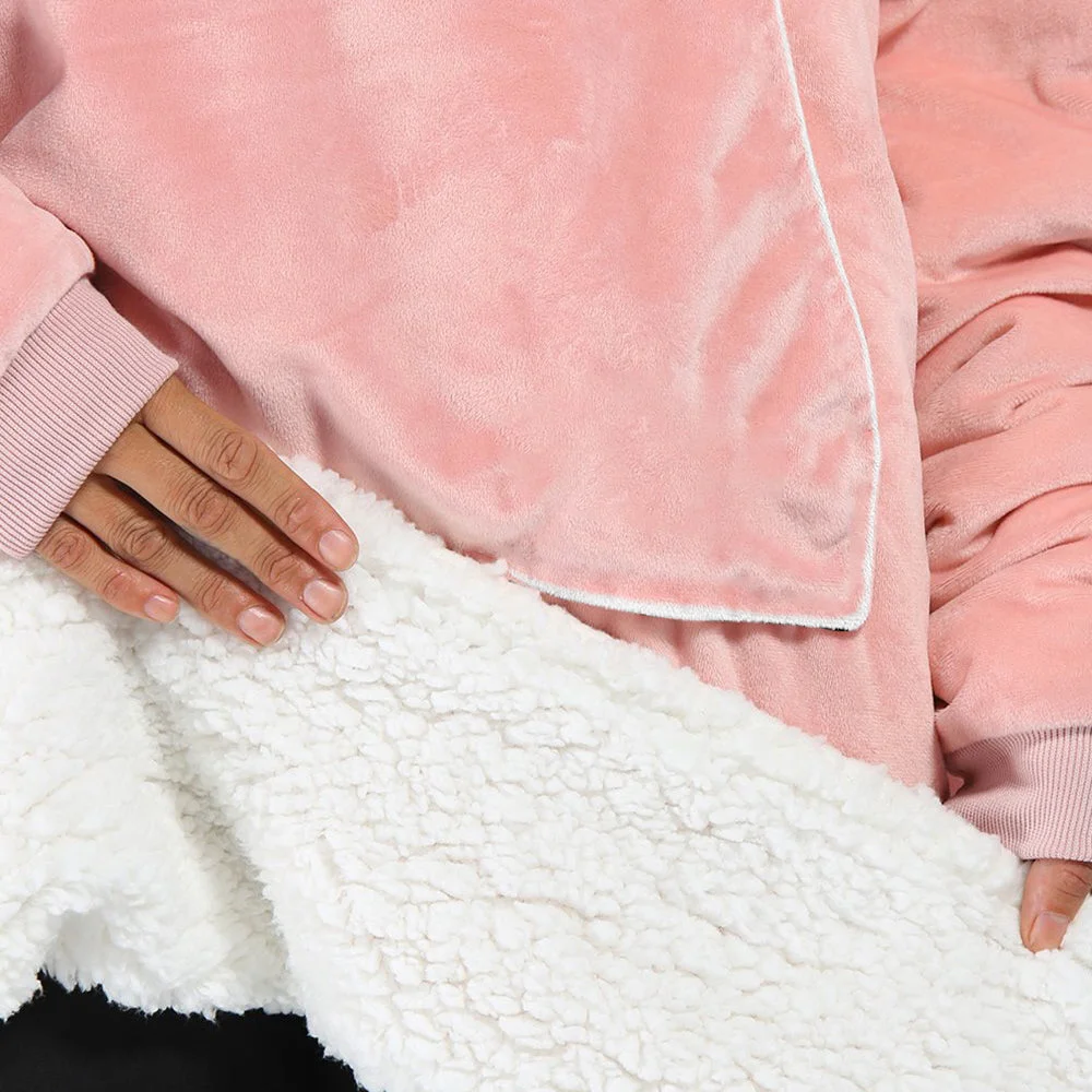 Funny Cats For Cat Lovers Wearable Blanket Hoodie