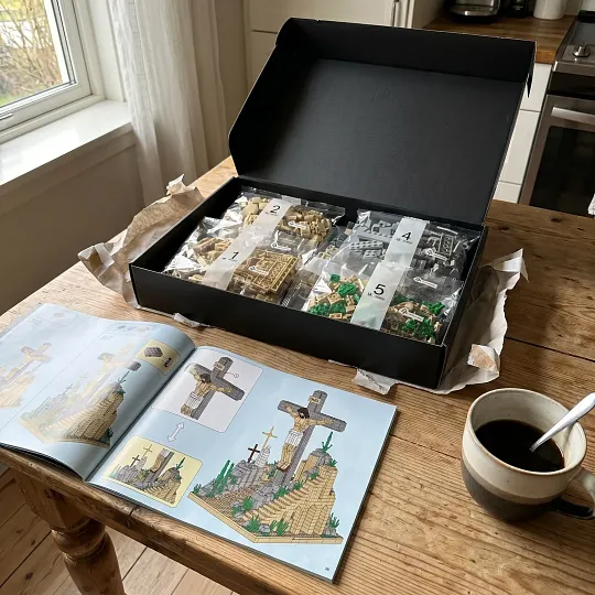 Building set packaging and instruction book