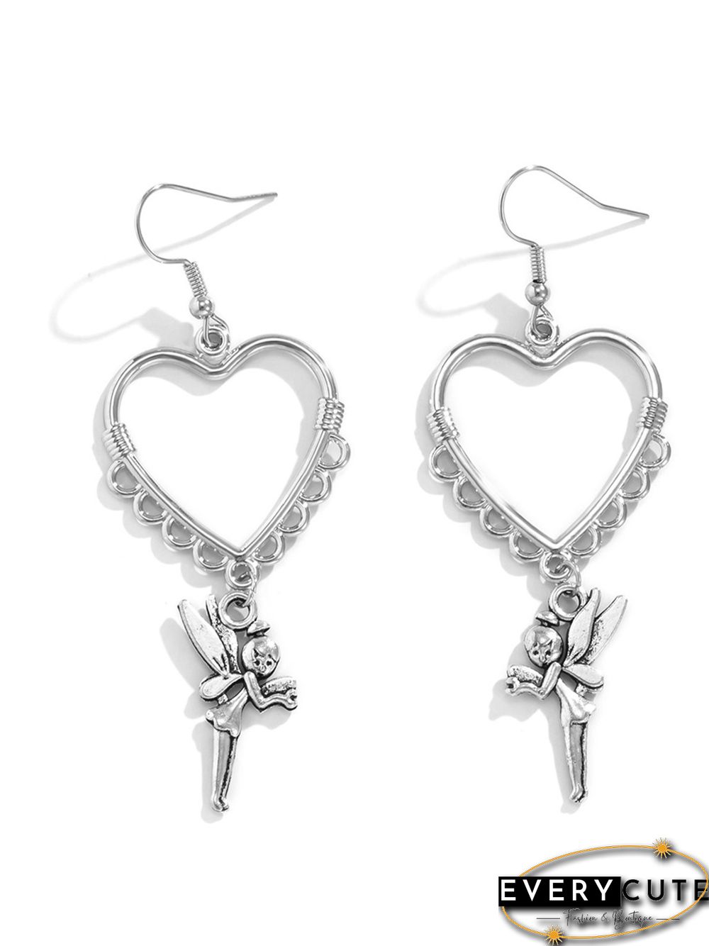 Vintage Alloy Elf Earrings