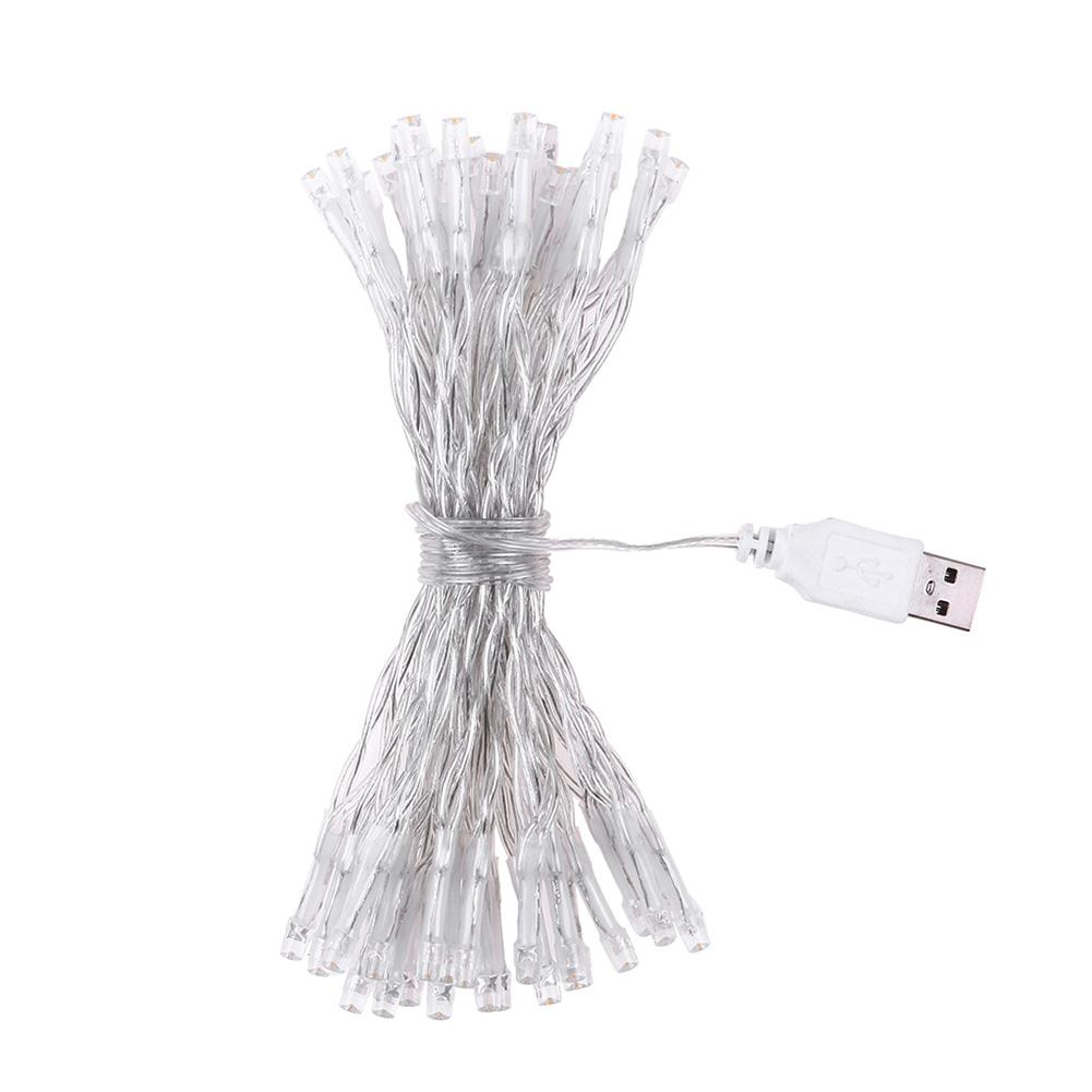 

5.35m LED Fairy Light String Garland USB Christmas Outdoor Decor (Colorful), 501 Original