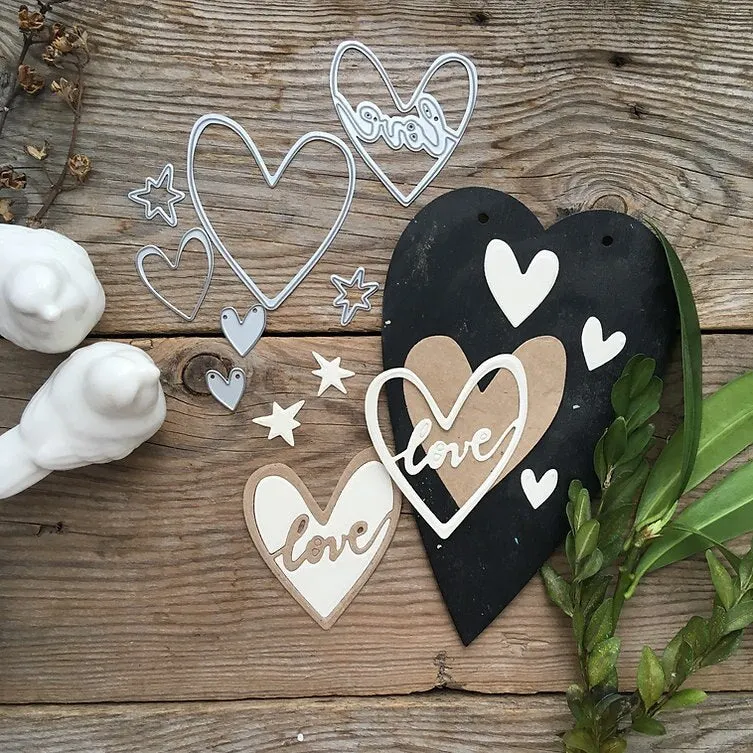 Piggy Craft metal cutting dies cut die mold Window door number circle Scrapbook paper craft knife mould blade punch stencils