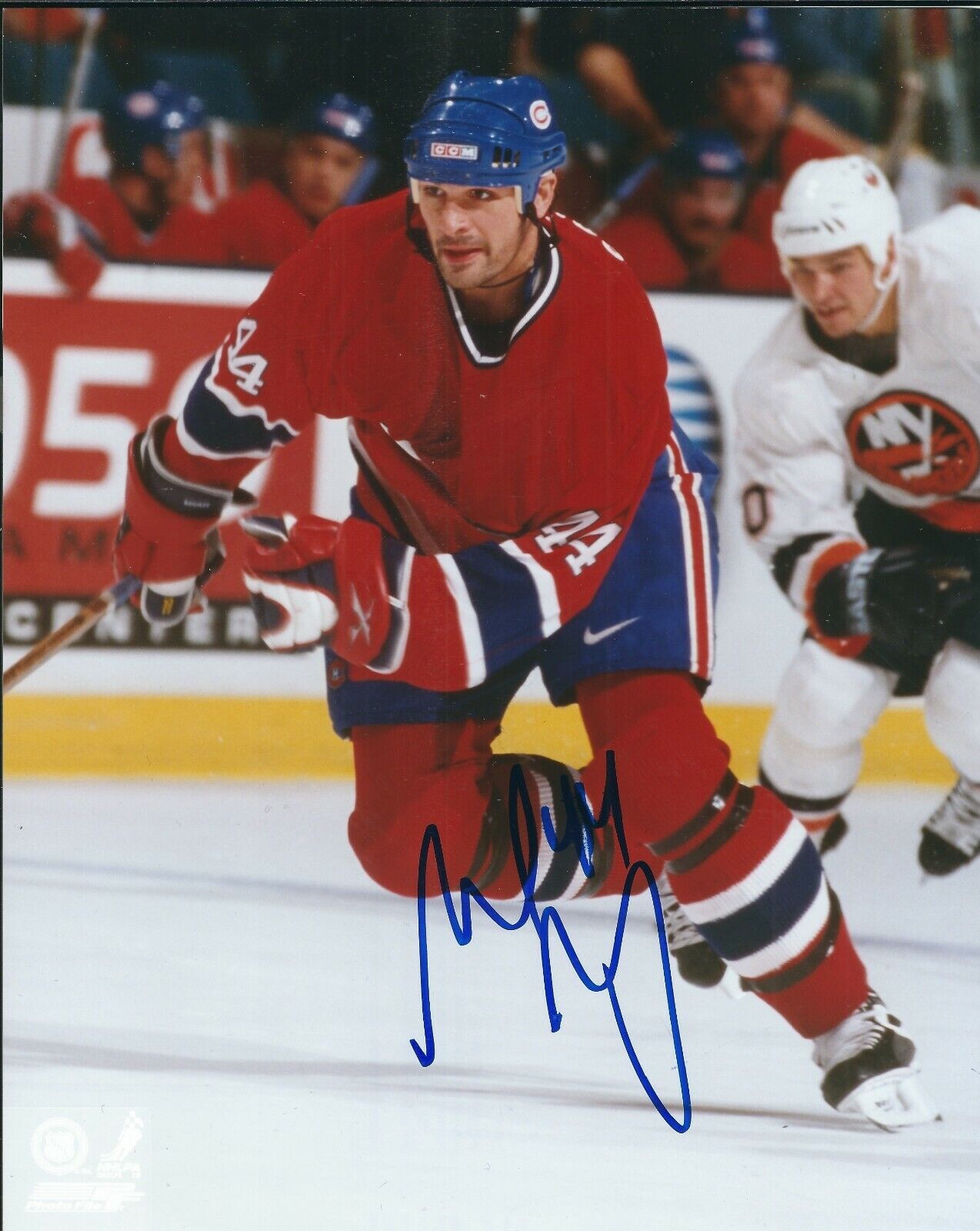 Autographed 8x10 SHELDON SOURAY Montreal Canadiens Photo Poster painting - w/COA