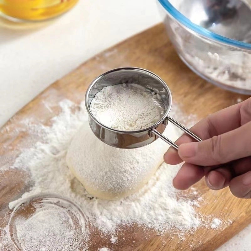 Casual Solid Color Stainless Steel Strainer 1 Piece