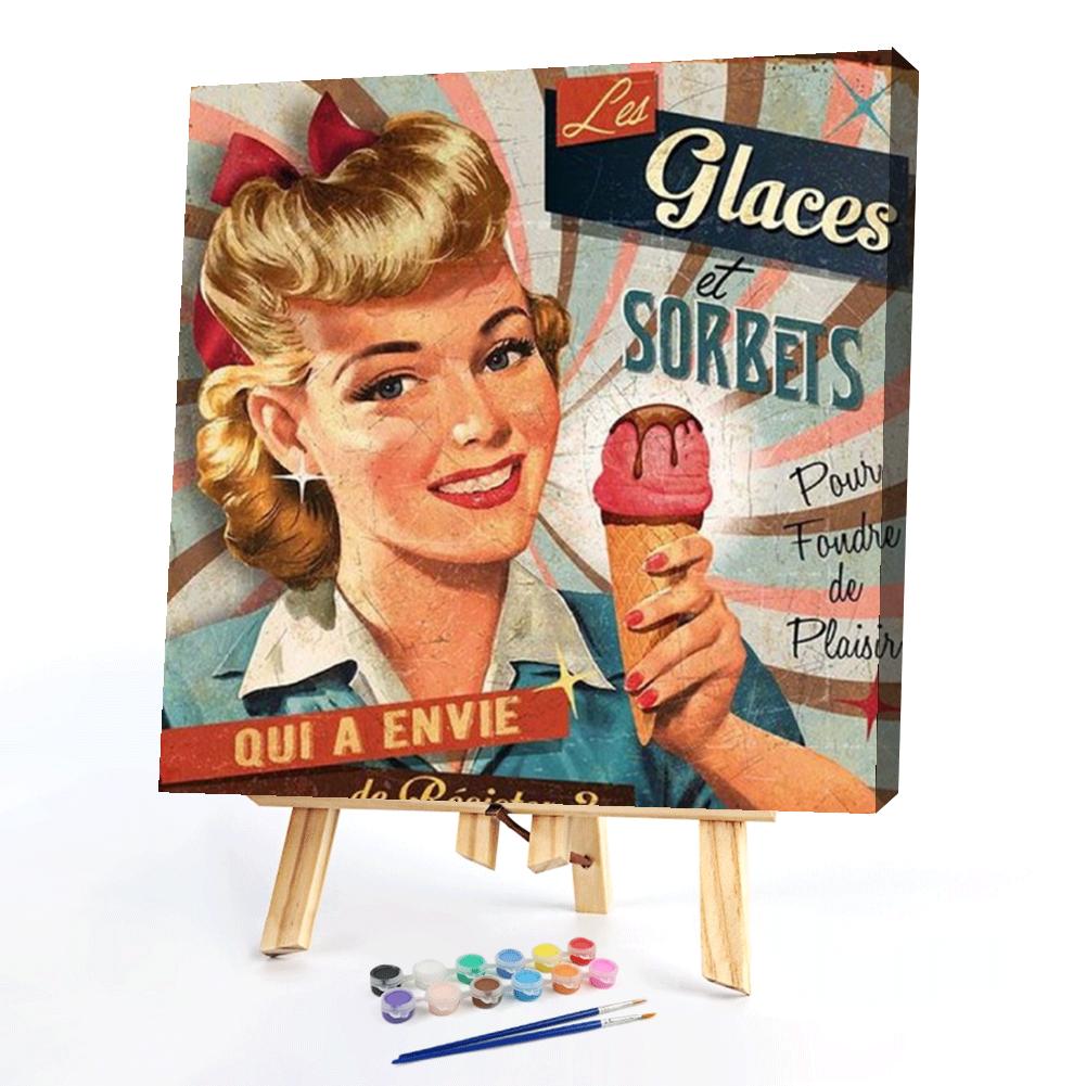 

40*40CM - Paint By Numbers - American Beauty, 501 Original