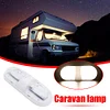 12V 48 LED Ceiling Light 4000-4500K with 2 Switch LED RV Ceiling Roof Side Light
