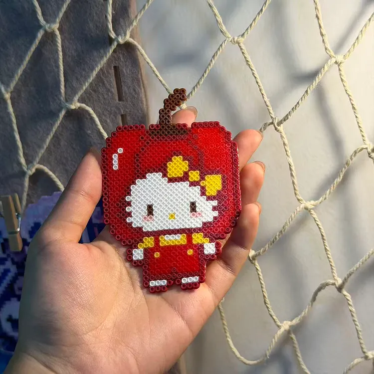 Red Bell Pepper Kitty Digital Pattern 