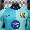 Joyfball 2026/2027 Player Version Long Sleeve Barcelona Third Away Football Jersey 1:1 Thai Quality（The player version jersey is a bit tight, please pay attention to the size selection）