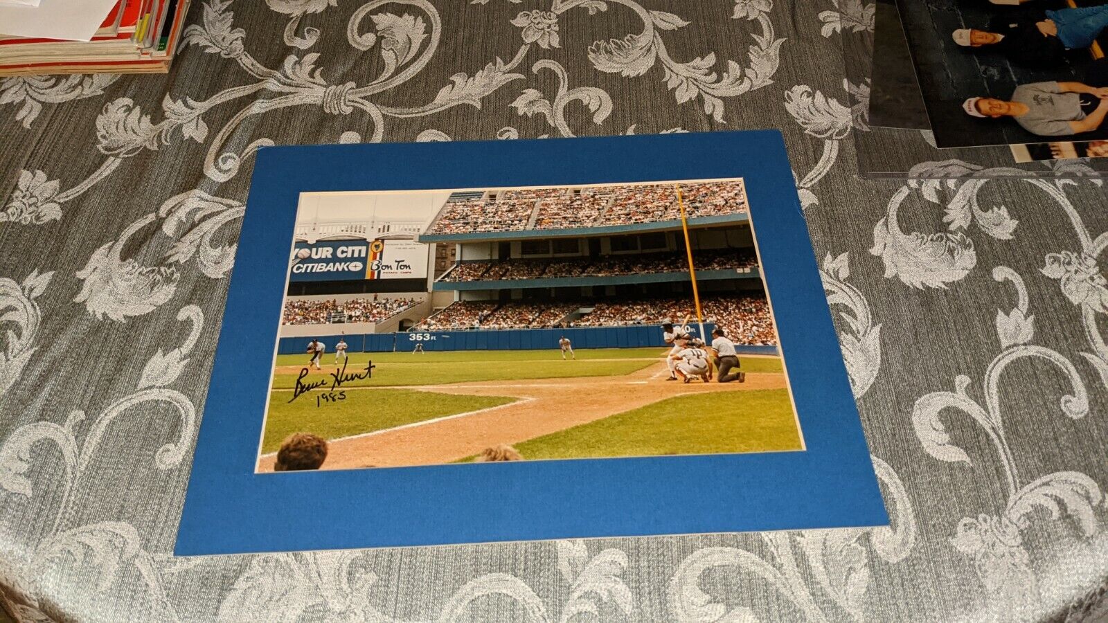 Bruce Hurst Boston Red Sox Signed 11x14 Matted Personal Photo Poster painting W/Our COA READ